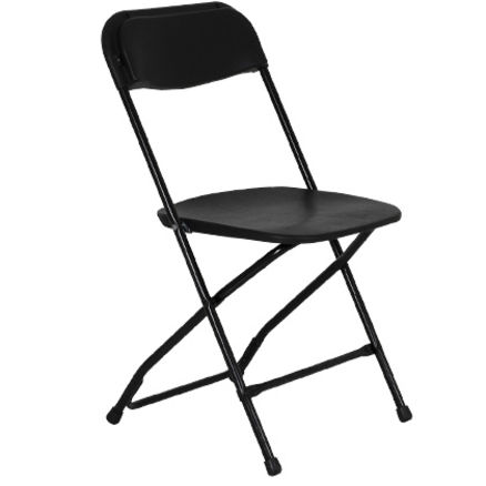Klappstol <b>sort</b> B:45cm H:80cm D:45cm 1 / 5