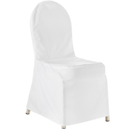Bankettstol med  <b>hvitt</b> trekk 1 / 1