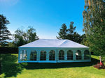 Rammetelt 6x12m 64-90 pers. inkl. vegger m/vindu
