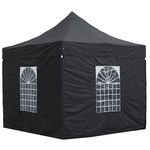 Quick-Up telt 3x3m <b>sort</b>