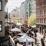 Markedsdagtelt 3x3m inkl.vegger+lodd+rigg 08-18:30