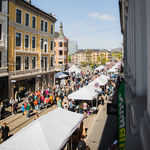 Markedsdagtelt 3x6m inkl.vegger+lodd+rigg 08-18:30