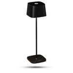 Bordlampe <b>sort</b>. Konstsmide™H:36cm.Trådløs.