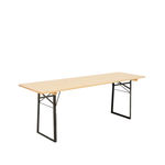 Bord L:180cm B:80cm H:77cm 6 personer