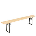 Benk L:180cm B:27cm H:49cm 3 personer